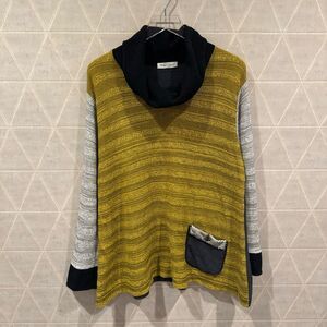 Margaret Winters Colorblock Sweater Womens Large